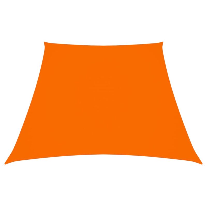 Zonnescherm trapezium 3/4x2 m oxford stof oranje