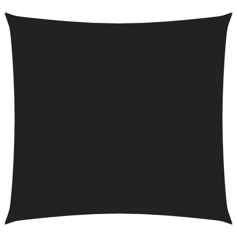 Zonnescherm vierkant 2x2 m oxford stof zwart