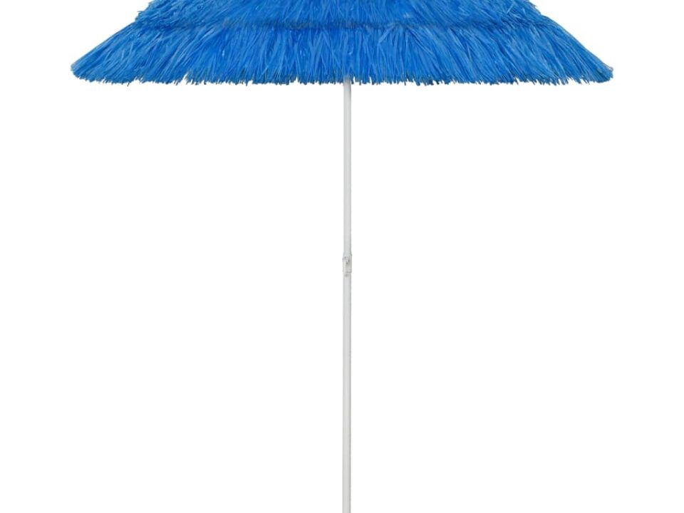 Strandparasol 180 cm blauw