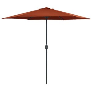Terracotta parasol